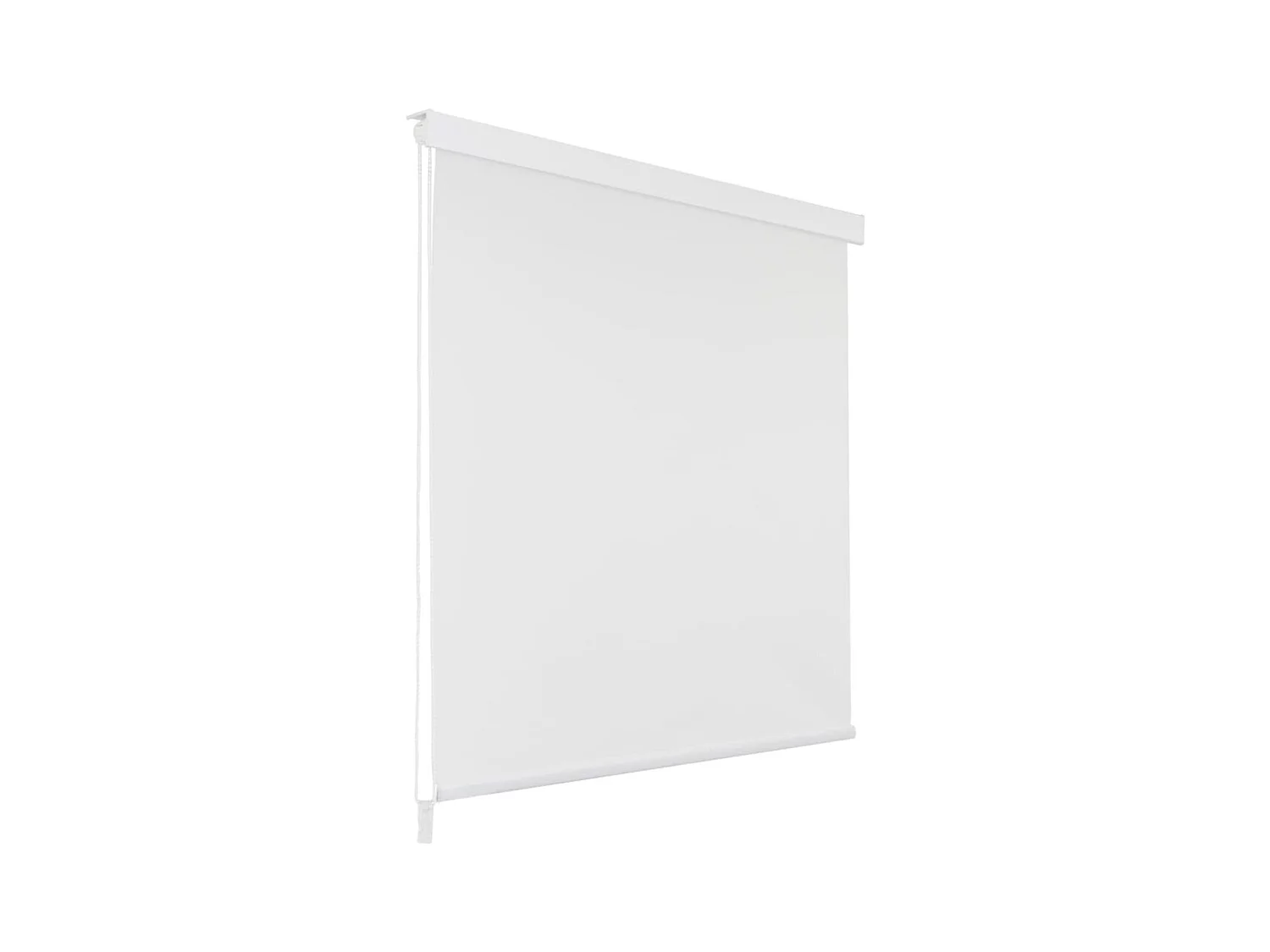 Store roulant de douche blanche 120 x 240 x 240 cm 02_0005579