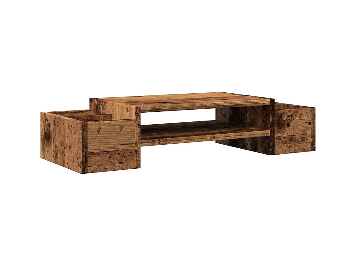 Support de moniteur table bois marron 70 x 27 x 15 cm 02_0044932