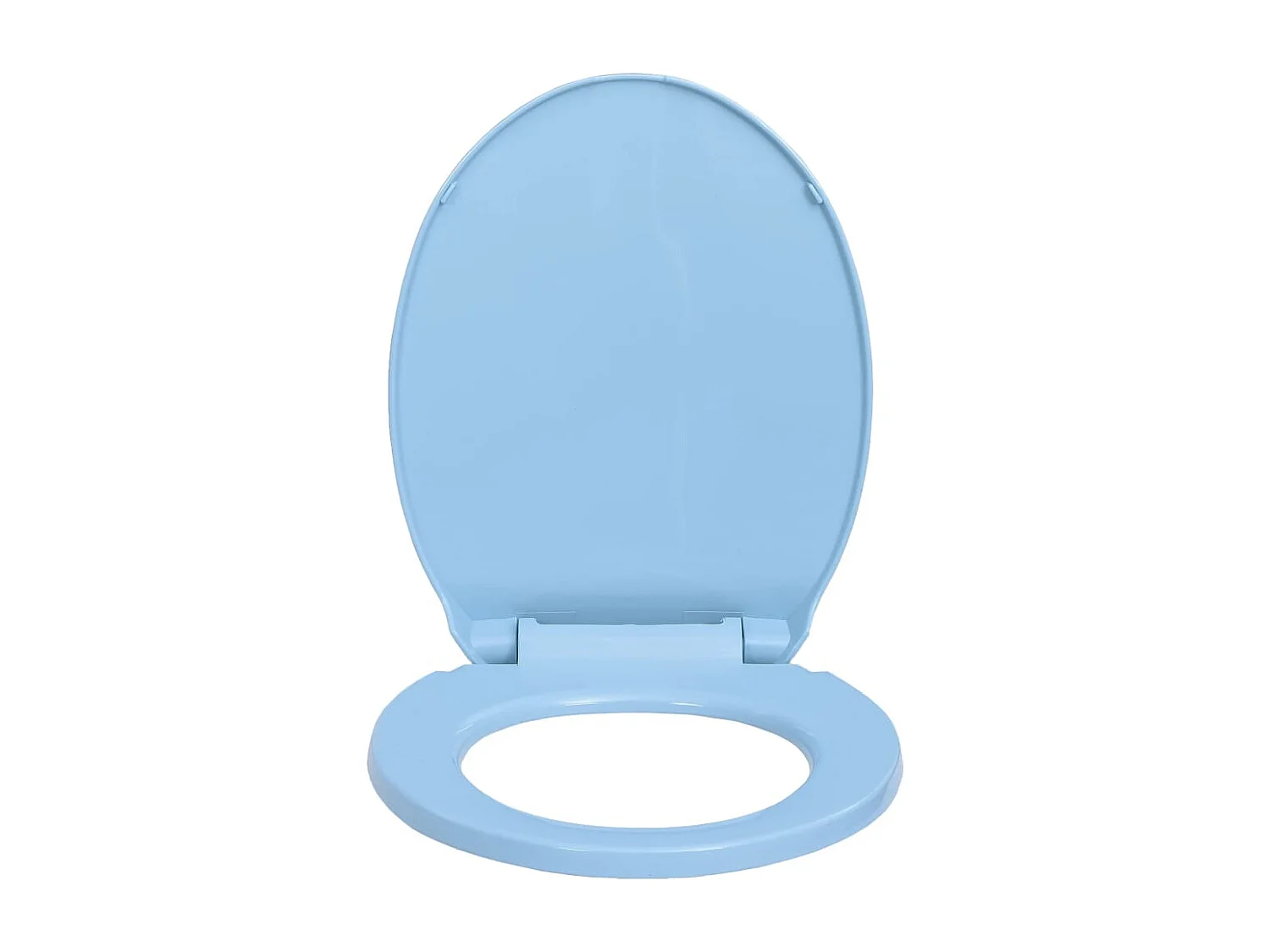 Assento sanitário oval azul com fechamento suave 02_0002923