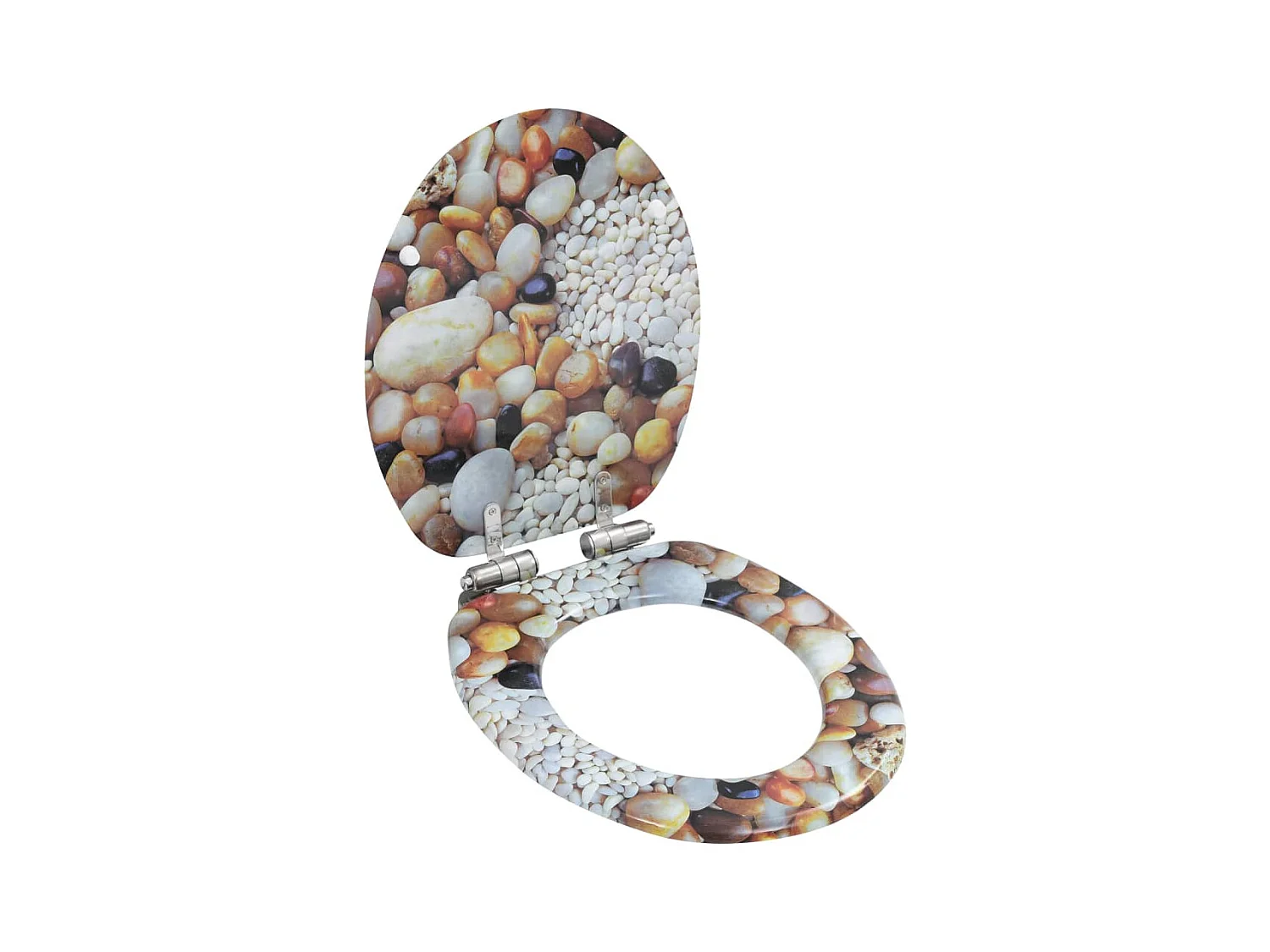 Assento sanitário em MDF com tampa macia e seixos 02_0002905