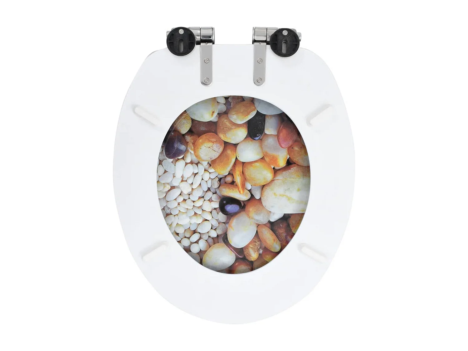 Assento sanitário em MDF com tampa macia e seixos 02_0002905