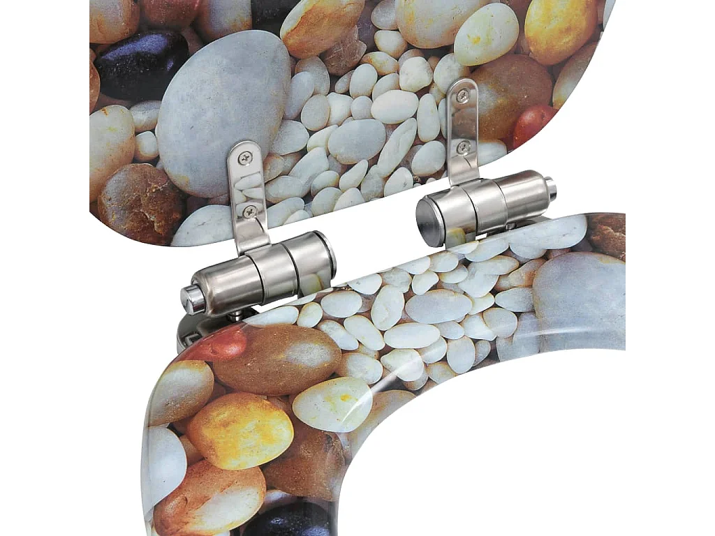 Assento sanitário em MDF com tampa macia e seixos 02_0002905