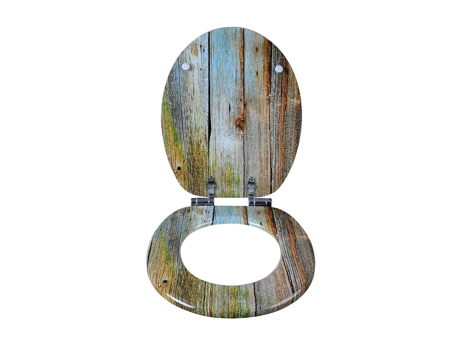 Asiento de inodoro de alta gama Núcleo de madera MDF bisagra de cierre suave decoración de diseño 19_0000730