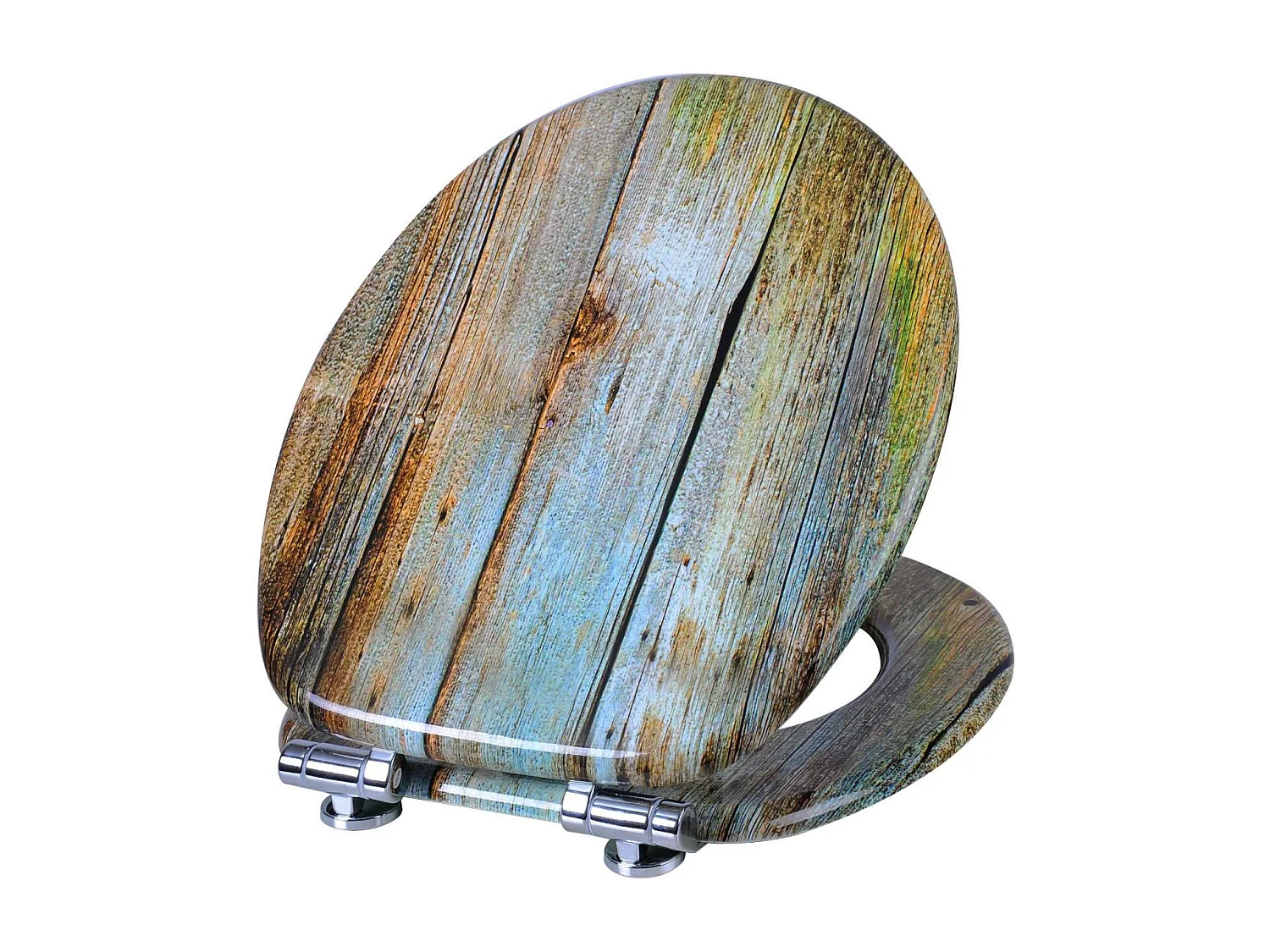 Asiento de inodoro de alta gama Núcleo de madera MDF bisagra de cierre suave decoración de diseño 19_0000730