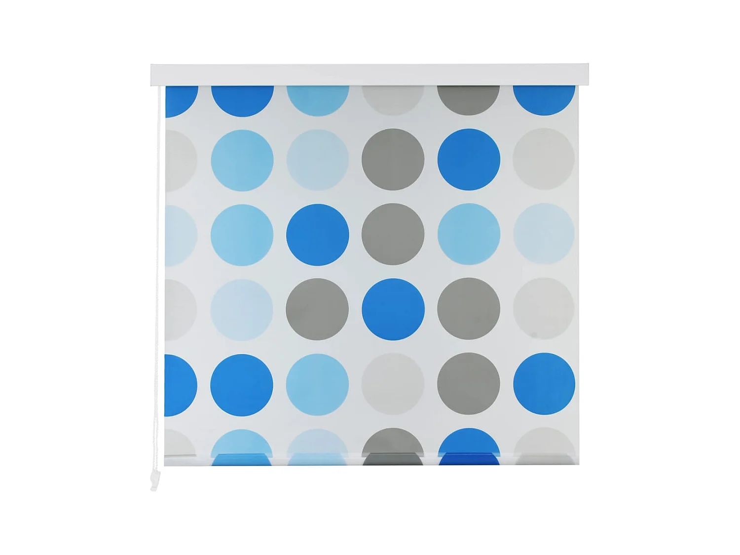 Tenda a rullo per doccia 80x240 cm cerchio 02_0005639