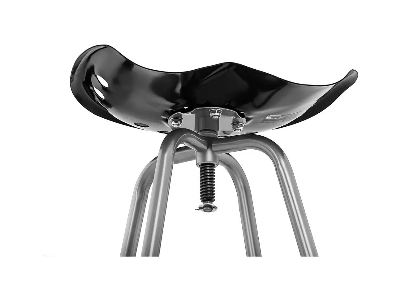 Sgabello da bar da esterno in acciaio nero 14_0003747