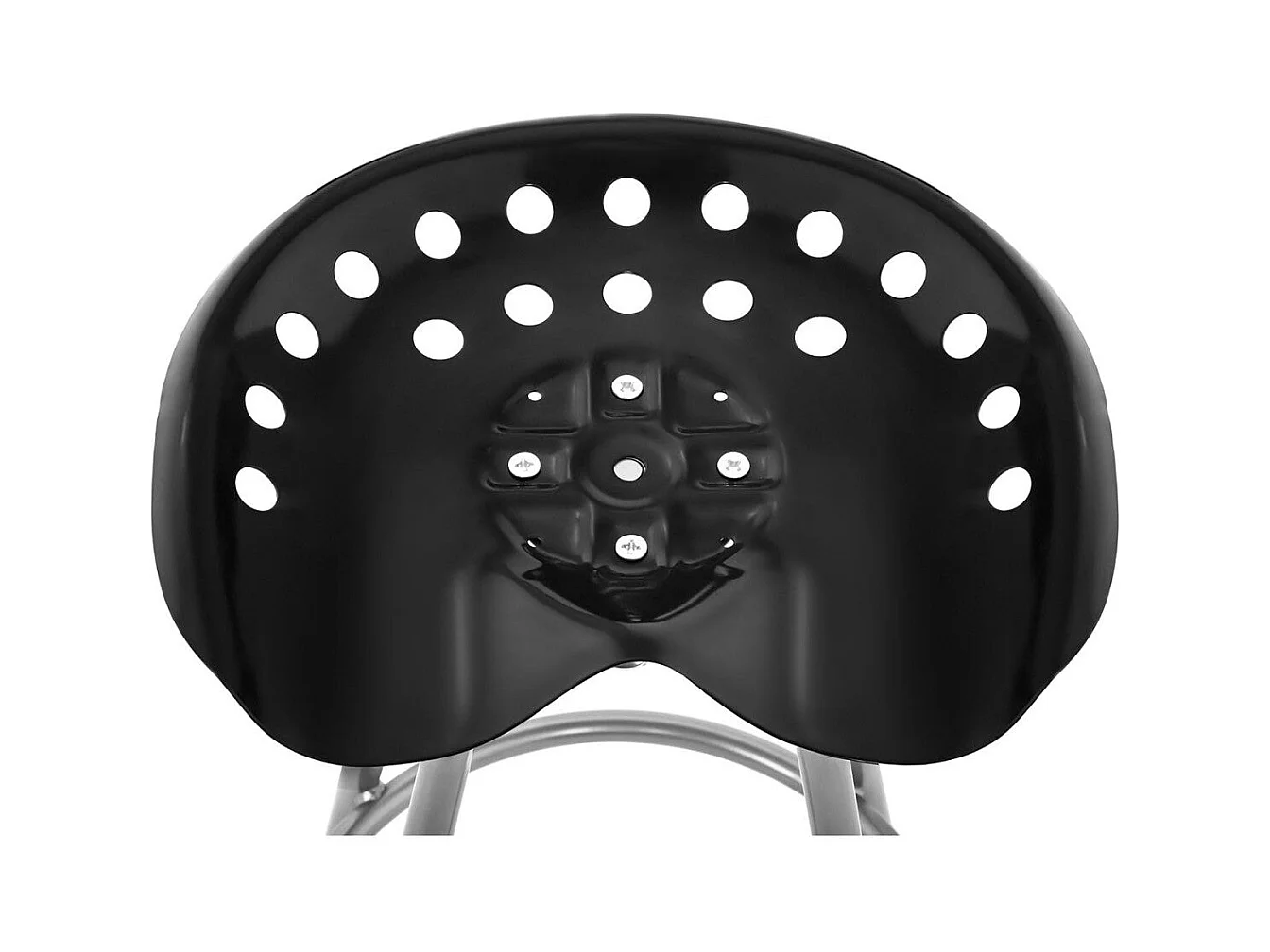 Sgabello da bar da esterno in acciaio nero 14_0003747