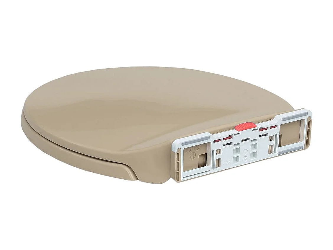 Copriwater Soft Close Beige Ovale 02_0002922