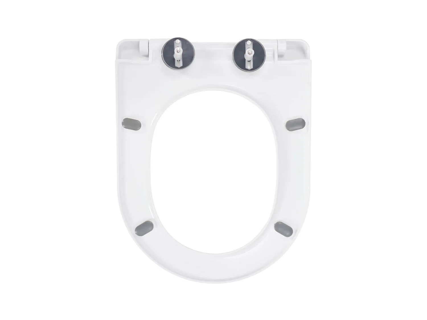 Assento de vaso sanitário com fechamento macio, tigela, assento de vaso sanitário, casa, restaurante, loja, hotel, branco 02_0002908