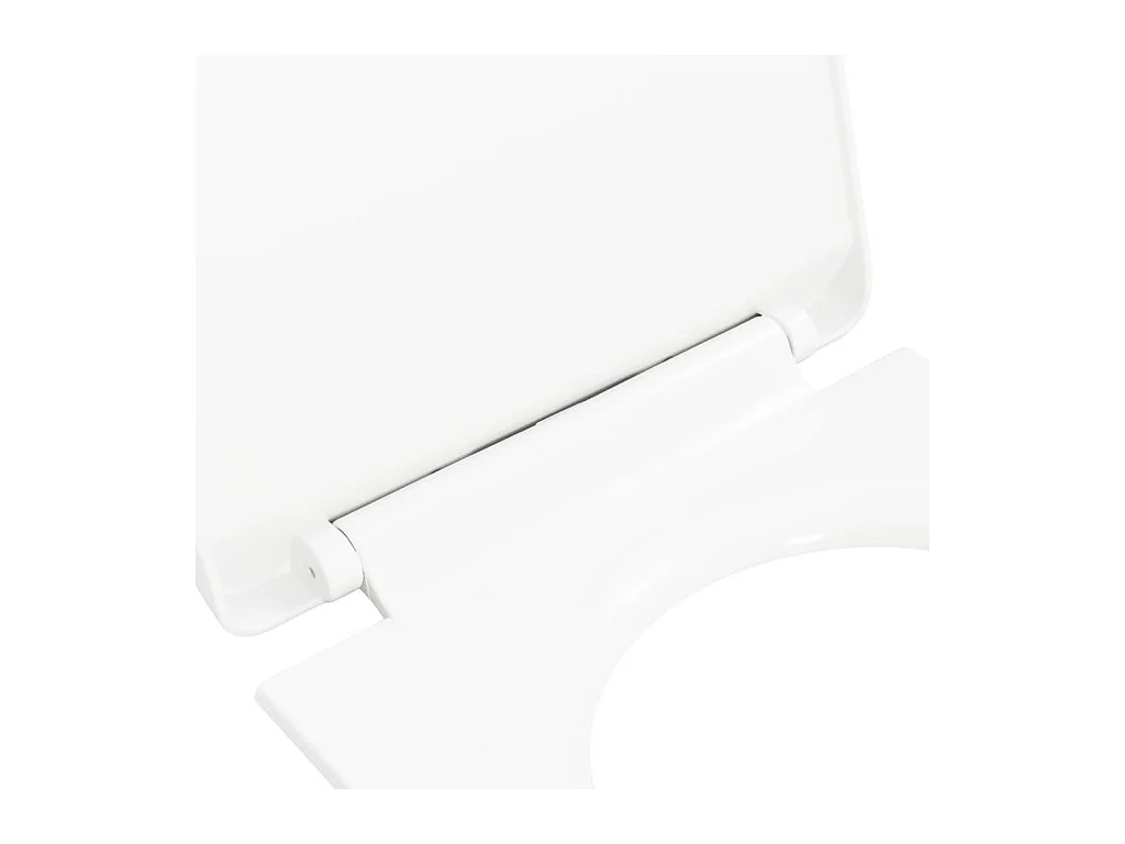 Assento de vaso sanitário com fechamento macio, tigela, assento de vaso sanitário, casa, restaurante, loja, hotel, branco 02_0002908