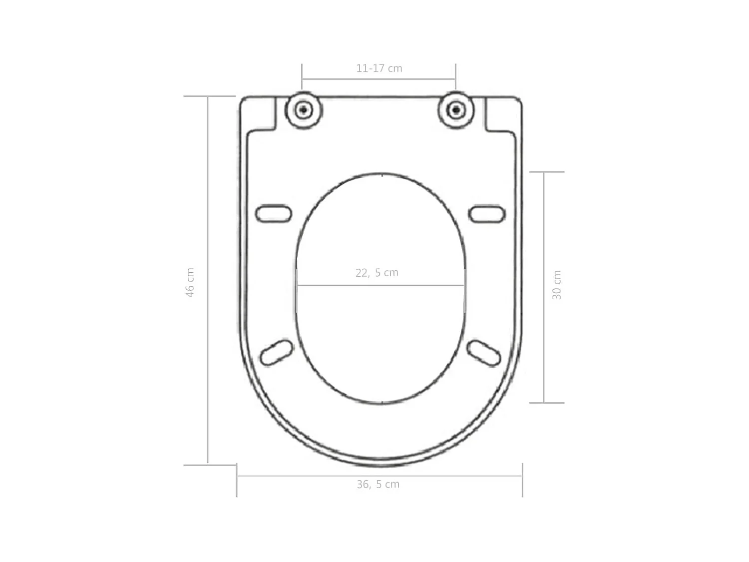 Assento de vaso sanitário com fechamento macio, tigela, assento de vaso sanitário, casa, restaurante, loja, hotel, branco 02_0002908