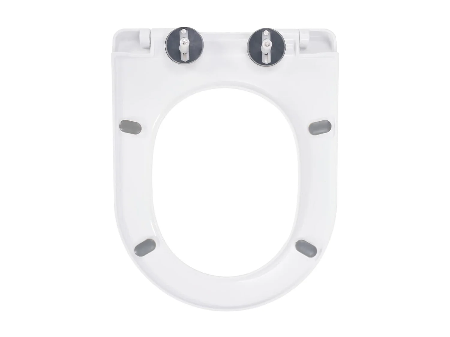 Assento de vaso sanitário com fechamento macio, tigela, assento de vaso sanitário, casa, restaurante, loja, hotel, branco 02_0002908