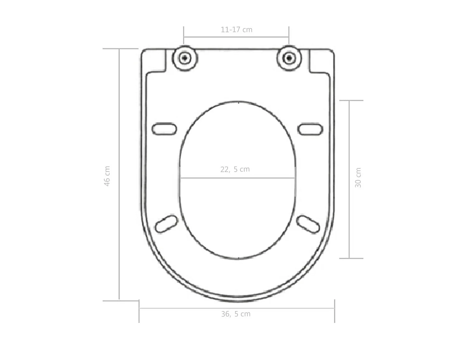 Assento de vaso sanitário com fechamento macio, tigela, assento de vaso sanitário, casa, restaurante, loja, hotel, branco 02_0002908