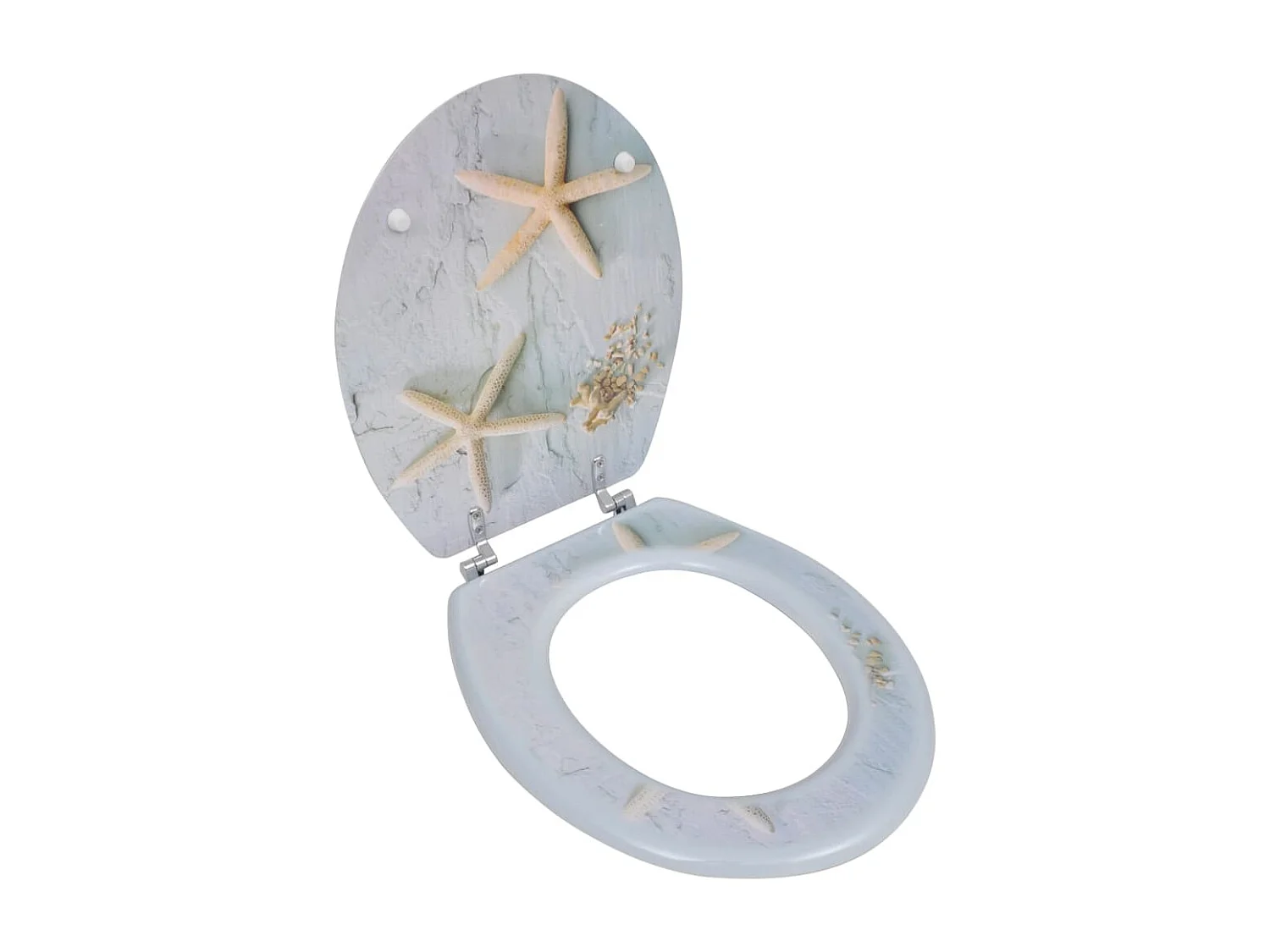 Tapa de inodoro con tapa MDF estrella de mar 02_0002882