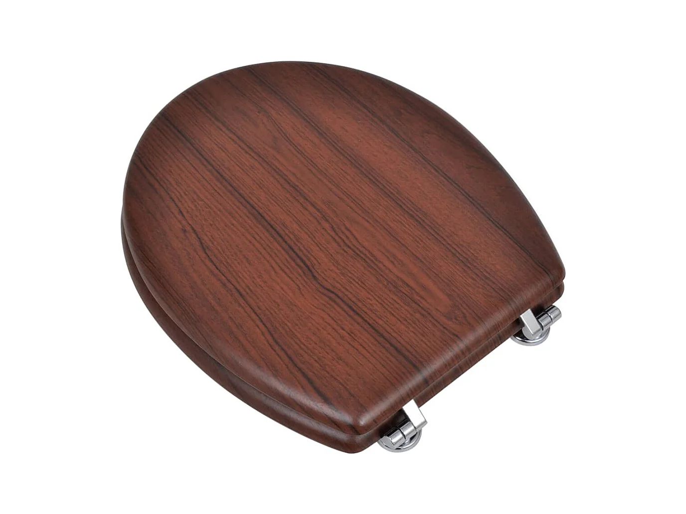 Sedile WC con coperchio MDF Design semplice marrone 02_0002880