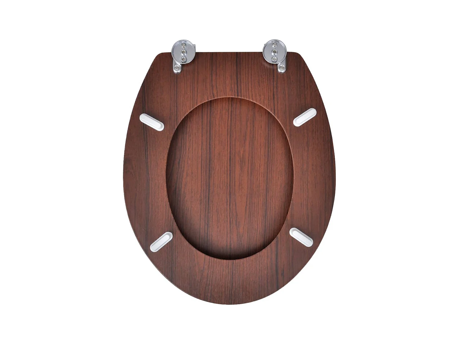 Sedile WC con coperchio MDF Design semplice marrone 02_0002880