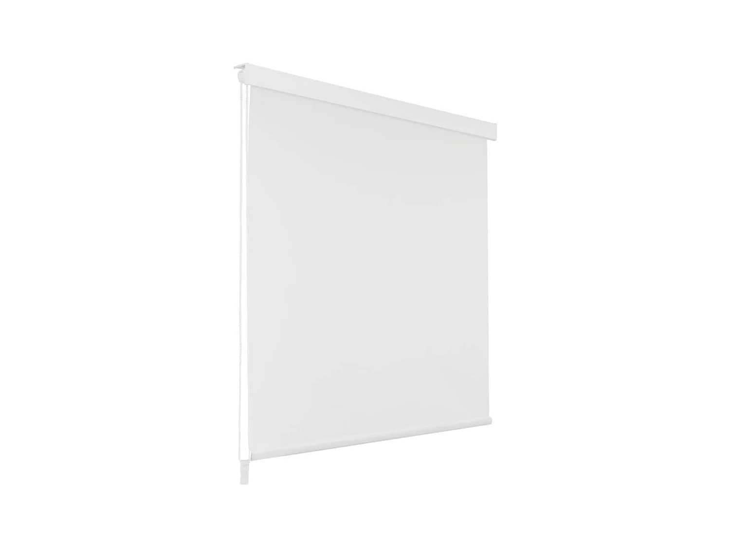 Store roulant de douche blanche 100 x 240 x 240 cm 02_0005561