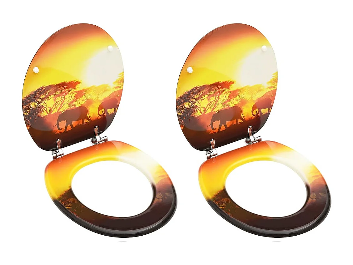 Sedili WC con coperchio 2 pezzi MDF design Savannah 02_0002986