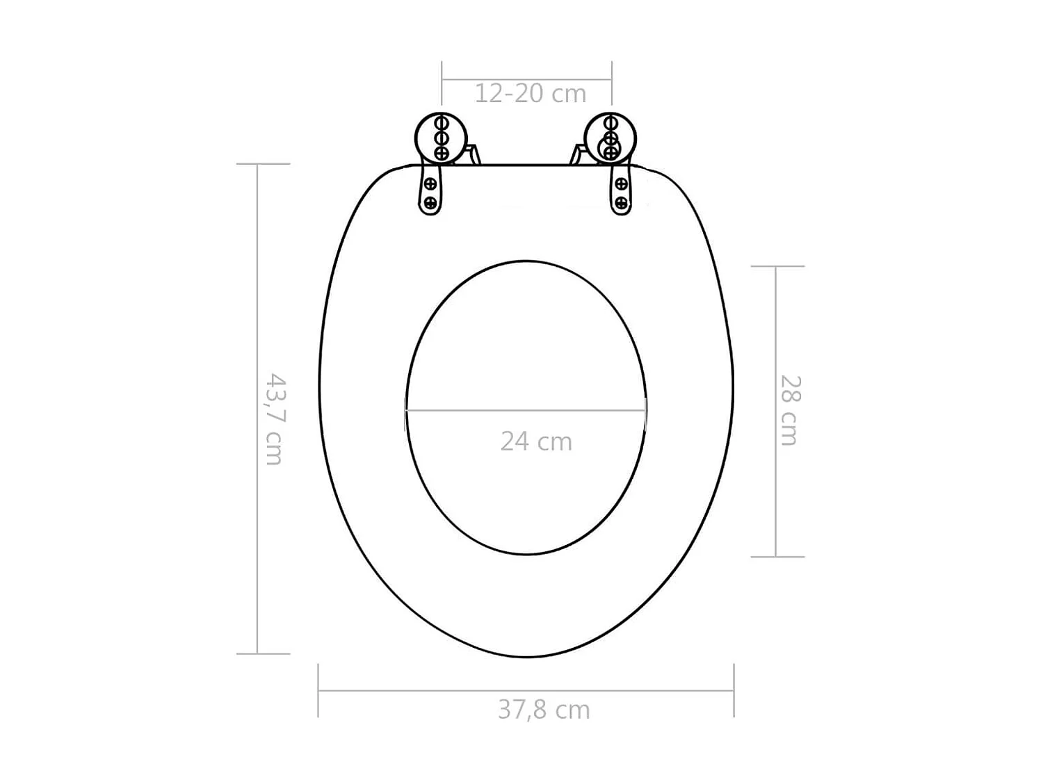 Set di due copriwater in MDF e copriwater con chiusura rallentata Shell 02_0002960
