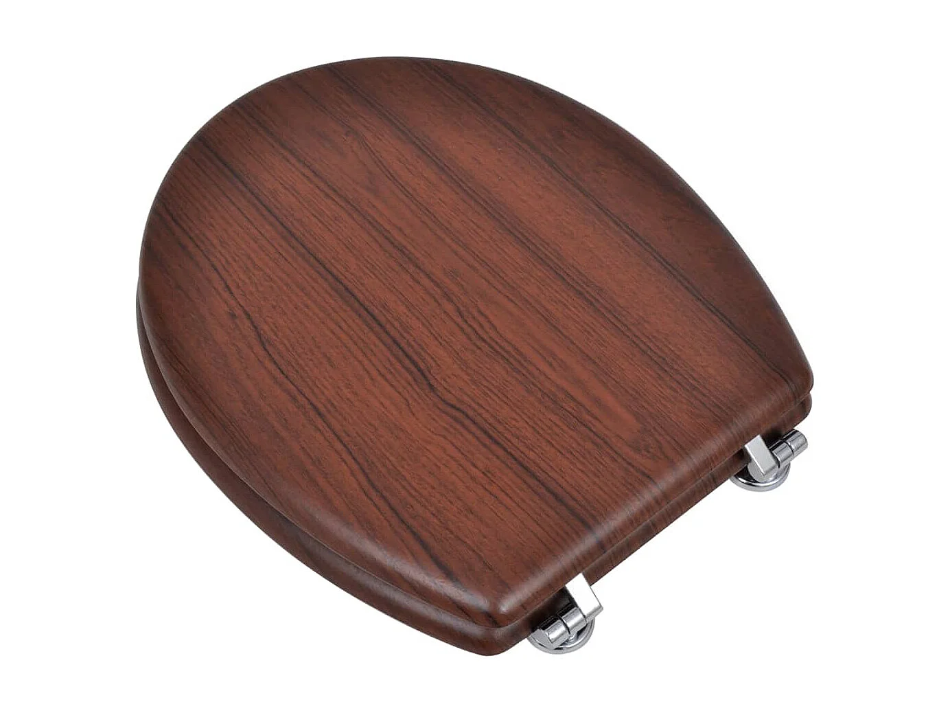 Tapas de inodoro con funda 2 piezas MDF Marrón 02_0002946