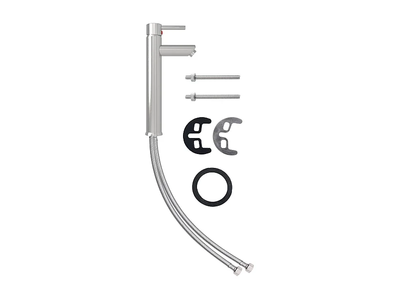 Torneira misturadora de banheiro torneira de cozinha torneira misturadora de banheiro torneira de pia interior de casa 30 cm níquel 02_0003506