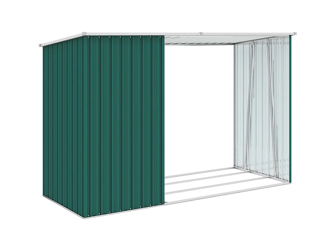 Abri à bois de marron 245 x 98 x 148 cm 02_0022399