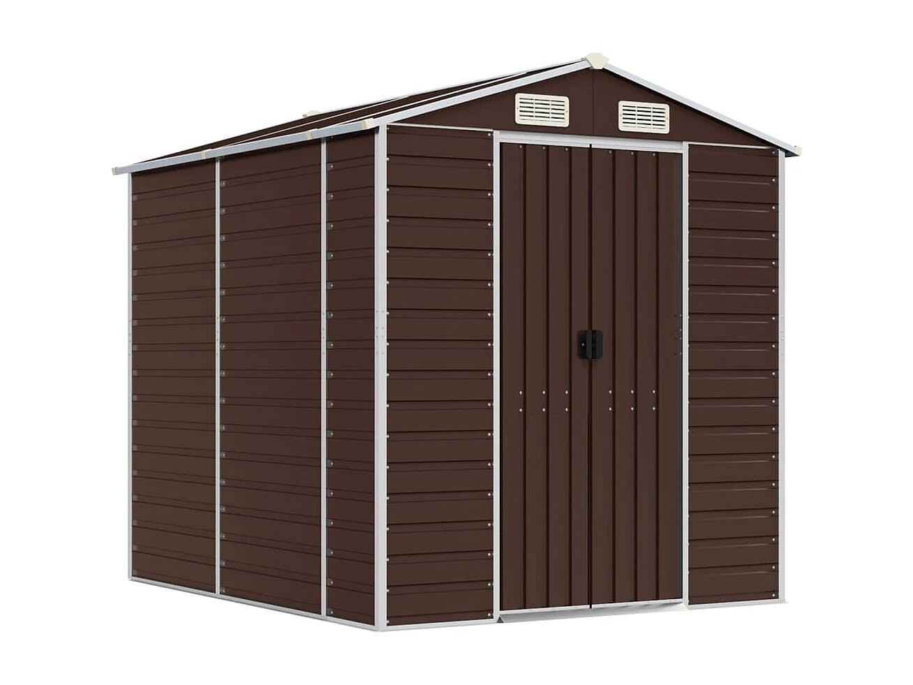 Abri de jardin cabane marron 191 x 215 x 198 cm 02_0022269