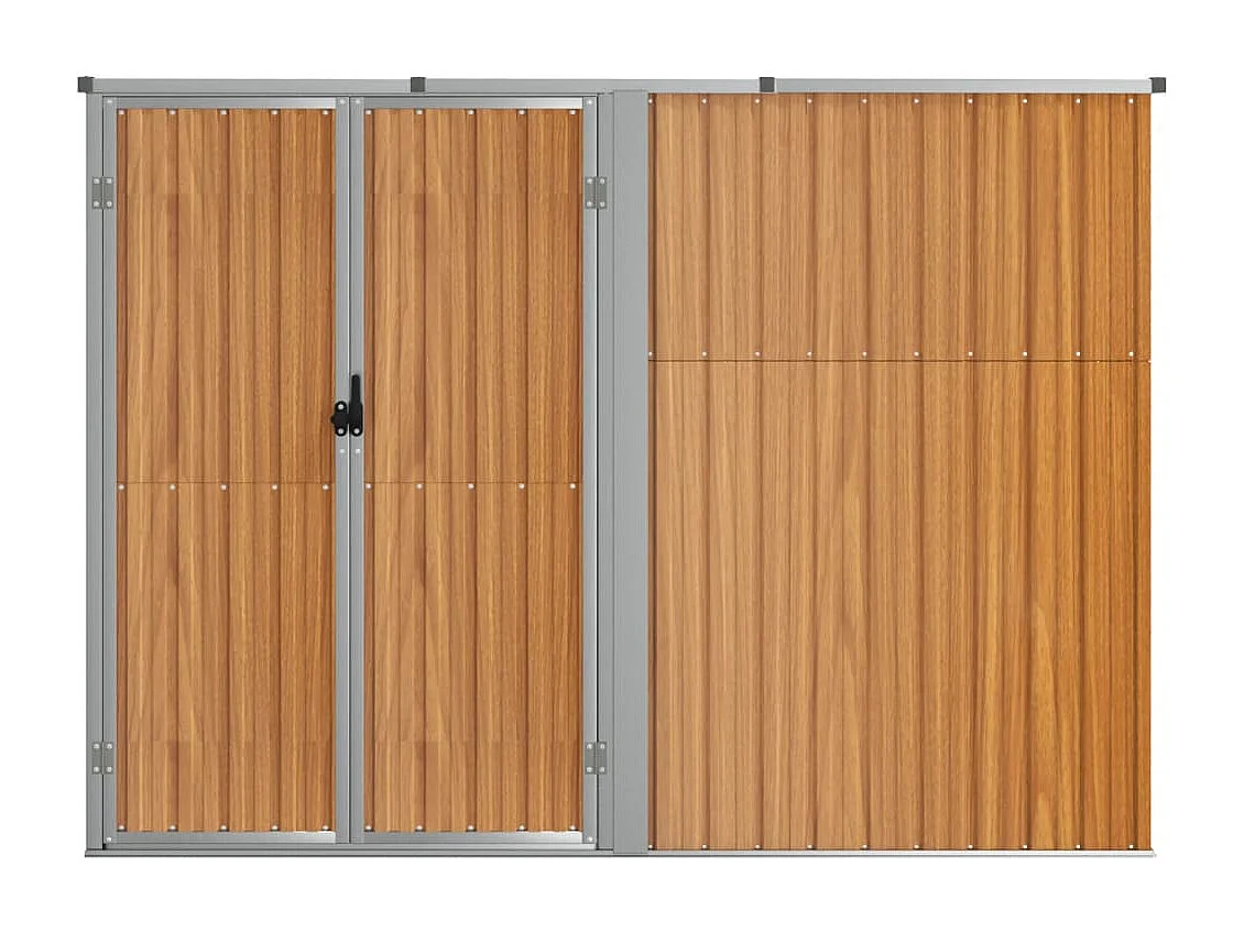 Abri de jardin cabane marron 225 x 89 x 161 cm 02_0022422