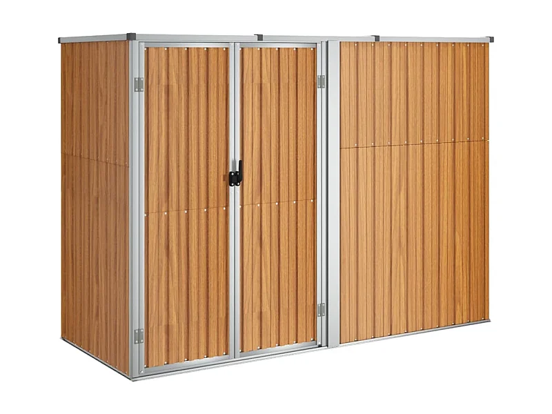 Abri de jardin cabane marron 225 x 89 x 161 cm 02_0022422