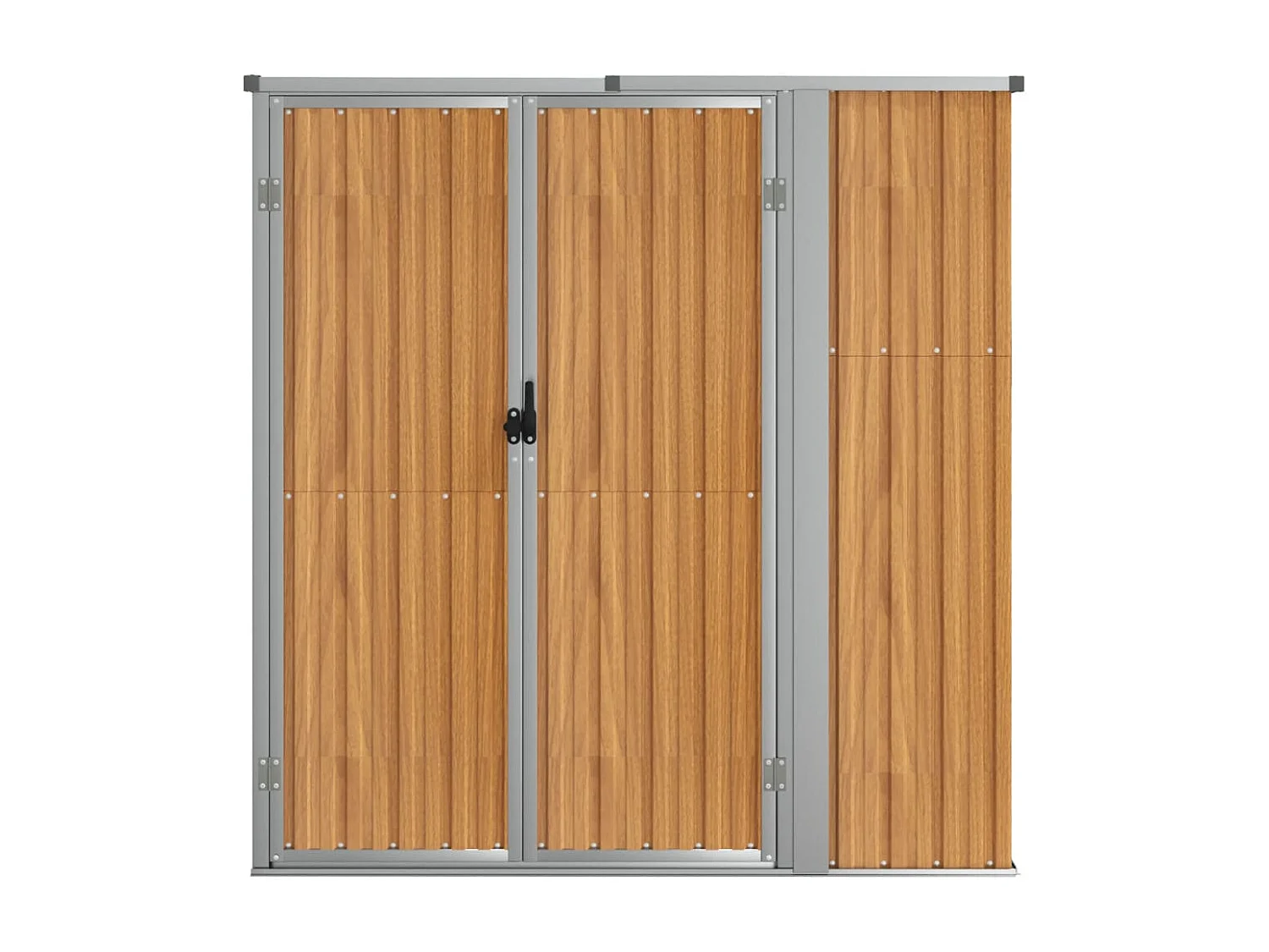 Abri de jardin cabane marron 161 x 89 x 161 cm 02_0022421