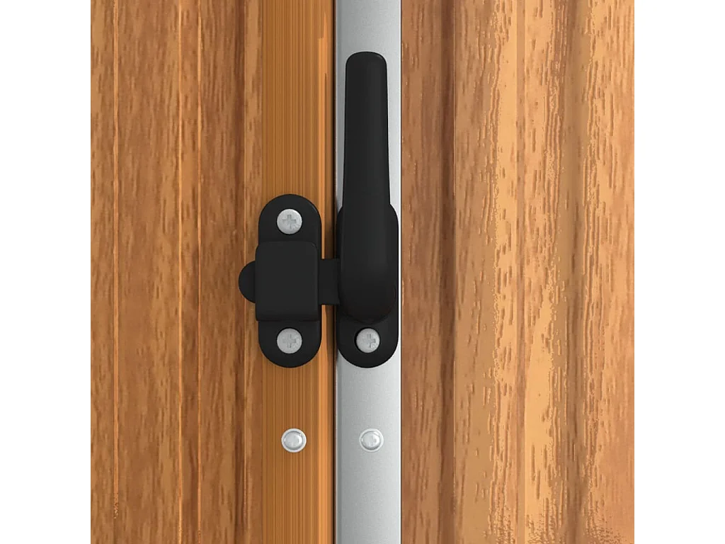 Abri de jardin cabane marron 161 x 89 x 161 cm 02_0022421