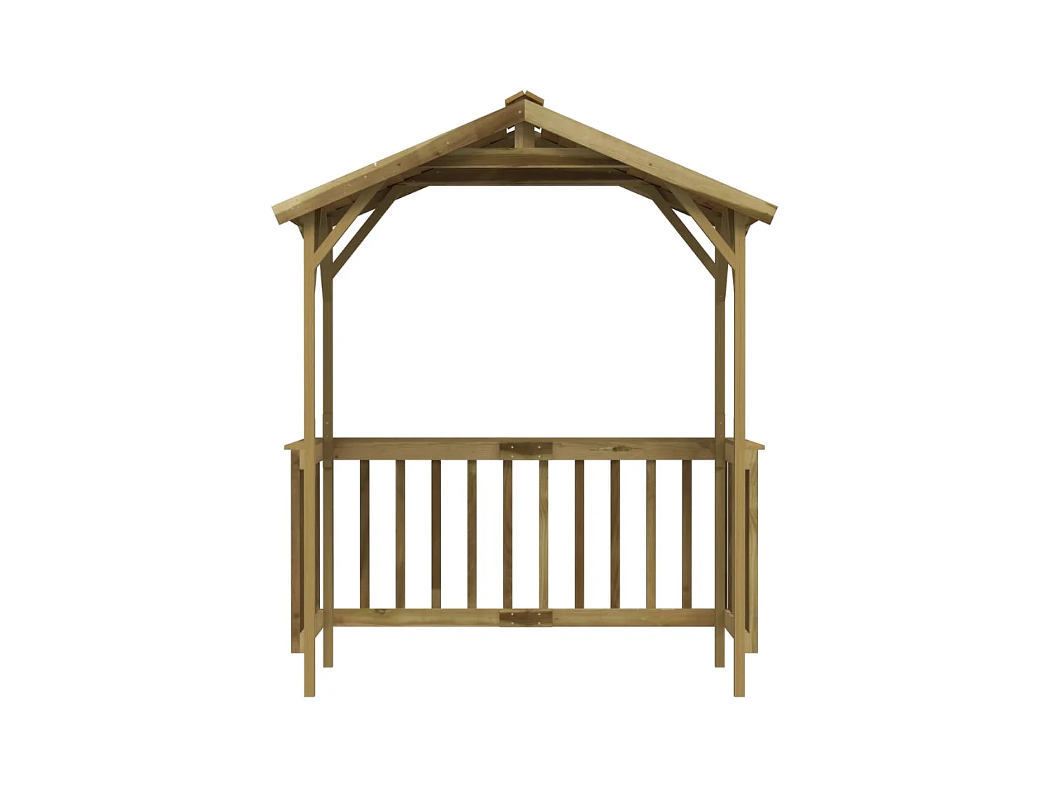 Abri de barbecue 163,5 bois marron 163.5 x 93 x 210 cm 02_0022159