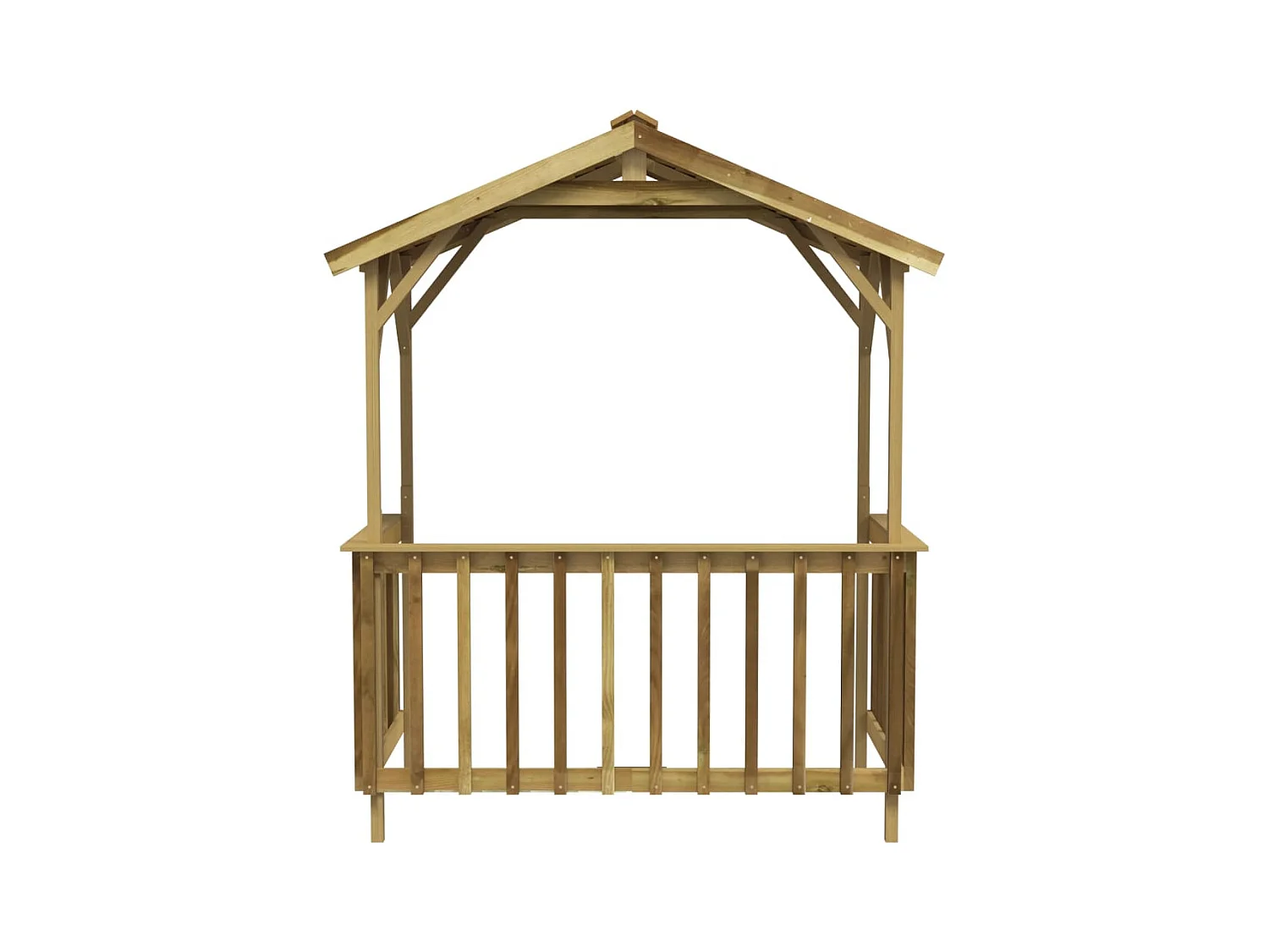 Abri de barbecue 163,5 bois marron 163.5 x 93 x 210 cm 02_0022159