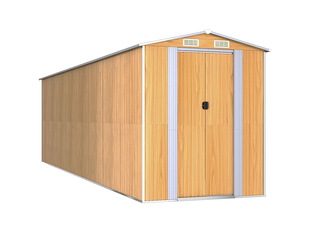 Abri de jardin cabane marron 192 x 689 x 223 cm 02_0022308