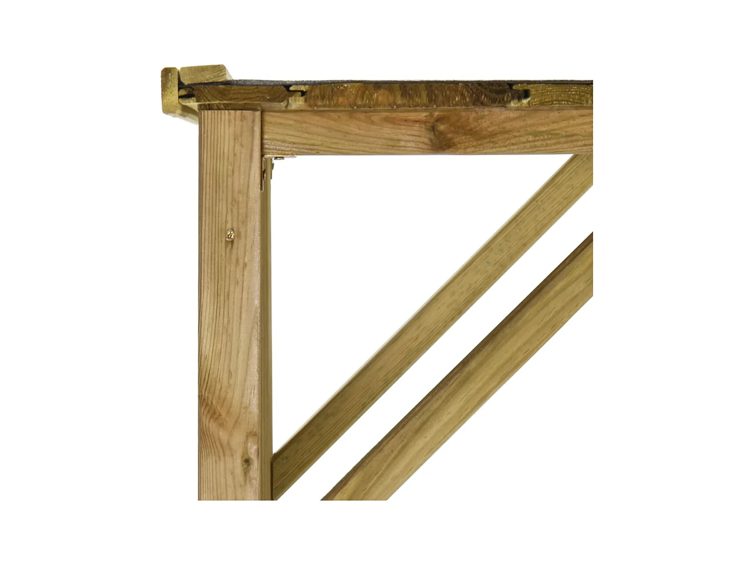 Abri d'outils de jardin marron 253 x 80 x 170 cm 02_0022158