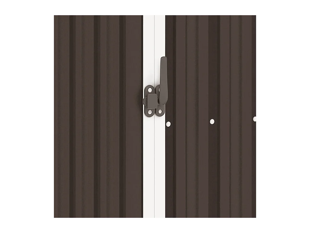 Abri à bois de marron 245 x 98 x 148 cm 02_0022398