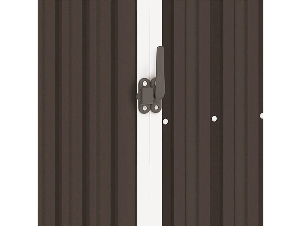 Abri à bois de marron 245 x 98 x 148 cm 02_0022398