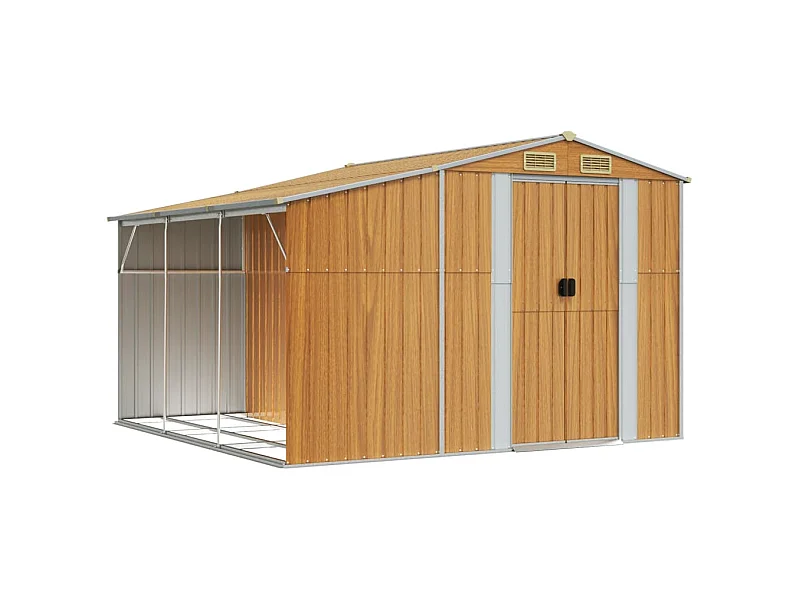 Abri de jardin cabane marron 277 x 279 x 179 cm 02_0022313
