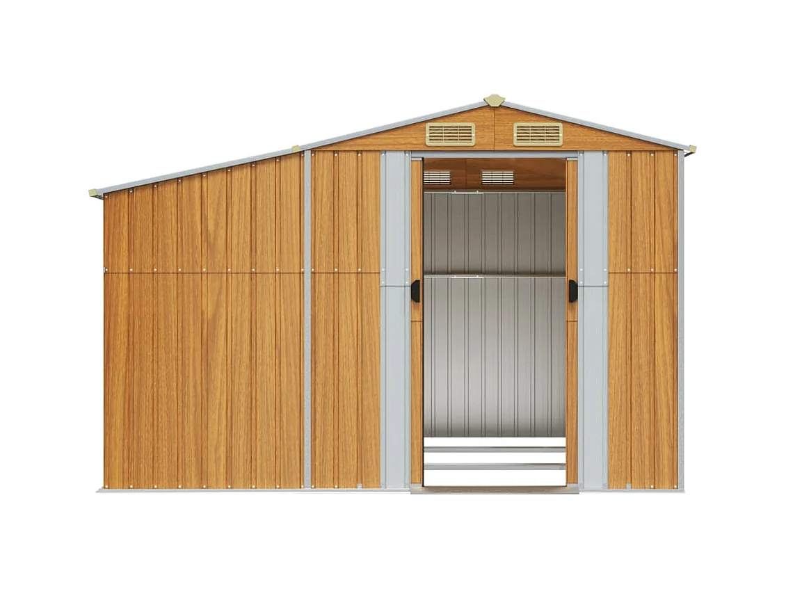 Abri de jardin cabane marron 277 x 279 x 179 cm 02_0022313