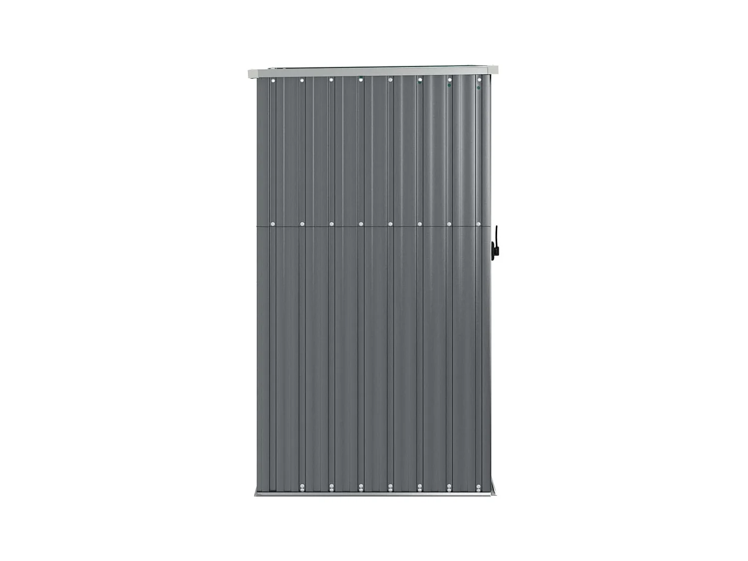 Abri de jardin cabane grise 88 x 89 x 161 cm 02_0022418