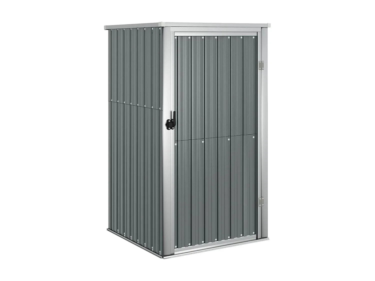 Abri de jardin cabane grise 88 x 89 x 161 cm 02_0022418