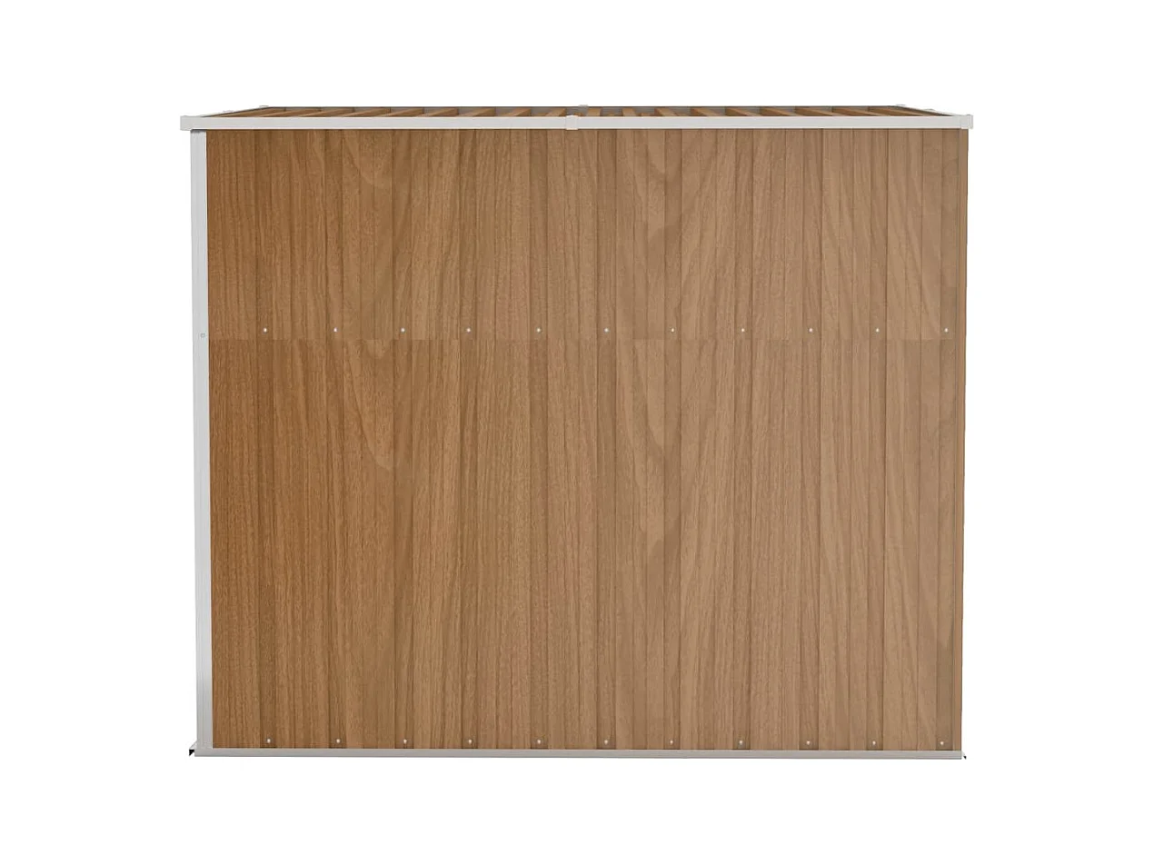 Abri de jardin cabane marron 118 x 194 x 178 cm 02_0022335