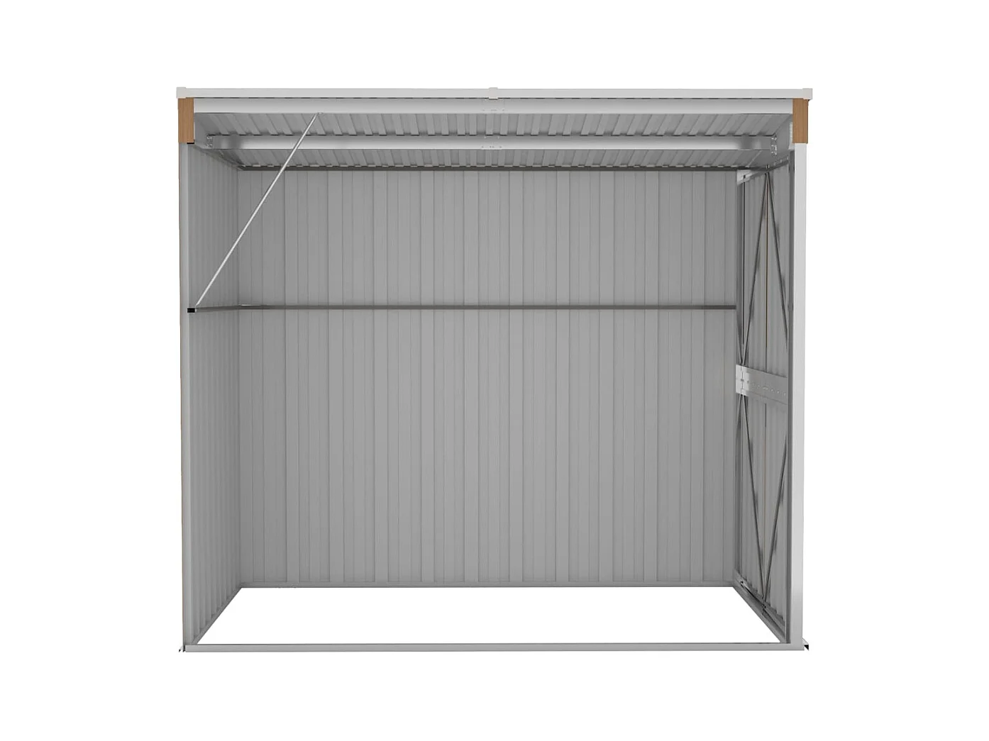 Abri de jardin cabane marron 118 x 194 x 178 cm 02_0022335