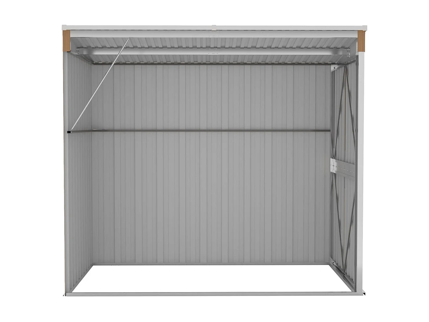 Abri de jardin cabane marron 118 x 194 x 178 cm 02_0022335