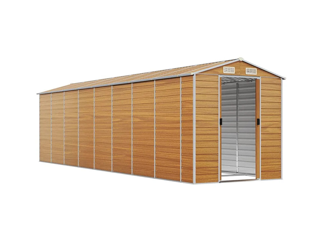 Abri de jardin cabane marron 191 x 725 x 198 cm 02_0022295