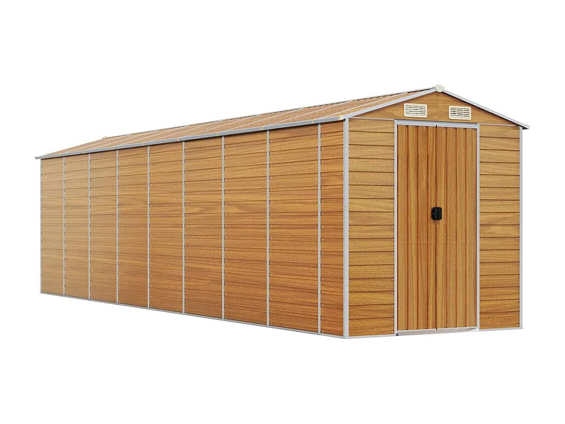 Abri de jardin cabane marron 191 x 725 x 198 cm 02_0022295