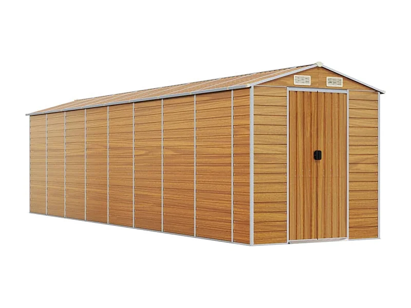 Abri de jardin cabane marron 191 x 725 x 198 cm 02_0022295