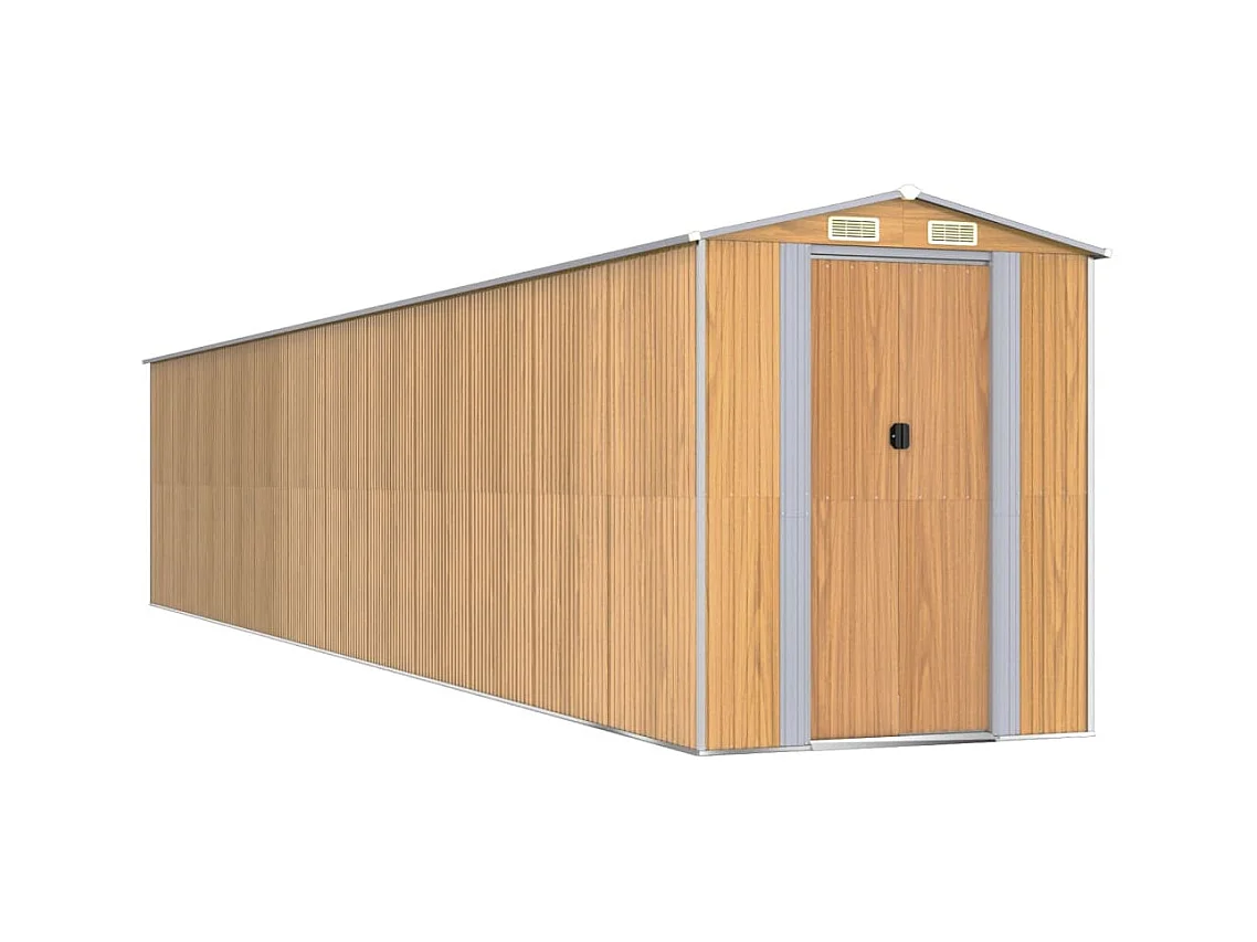 Abri de jardin cabane marron 192 x 1021 x 223 cm 02_0022299