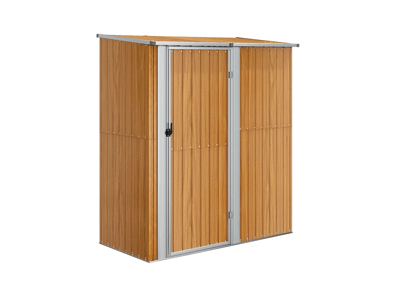 Abri de jardin cabane marron 180.5 x 97 x 209.5 cm 02_0022160