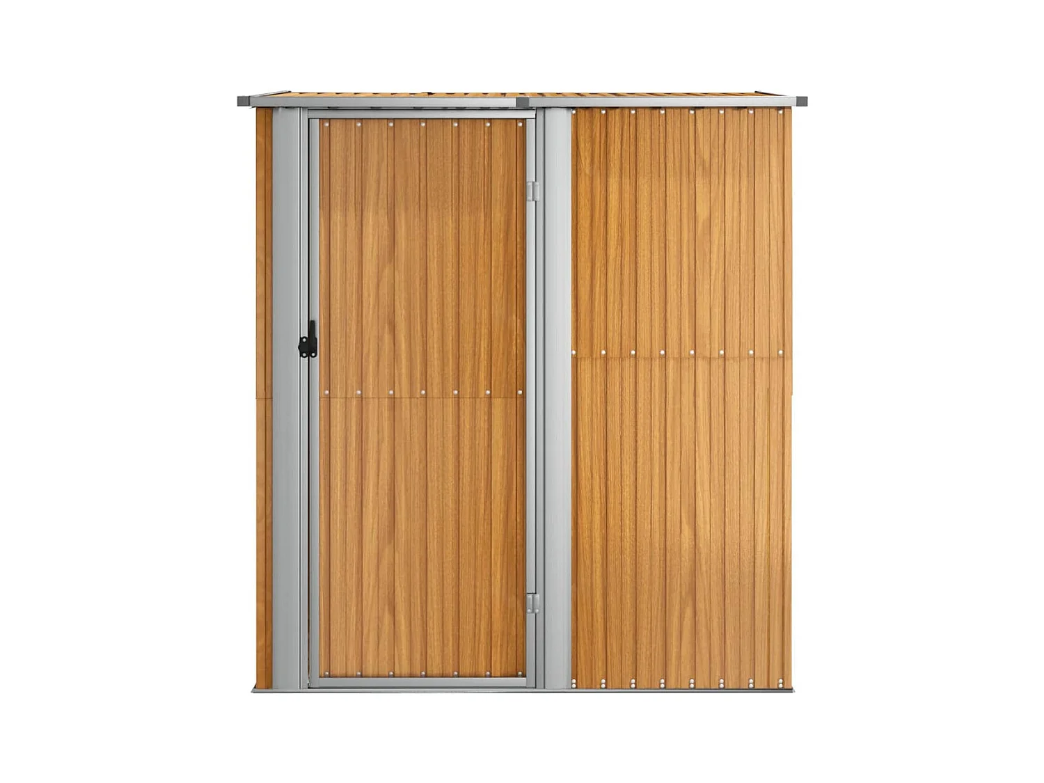 Abri de jardin cabane marron 180.5 x 97 x 209.5 cm 02_0022160